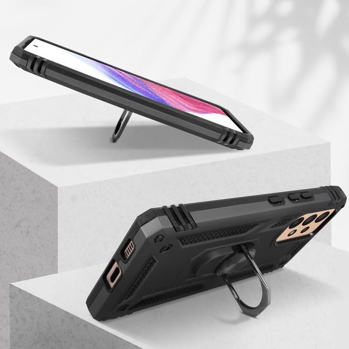 Produktbild Avizar stossfeste Handyhülle mit Ring Series (Samsung Galaxy A53 5G)