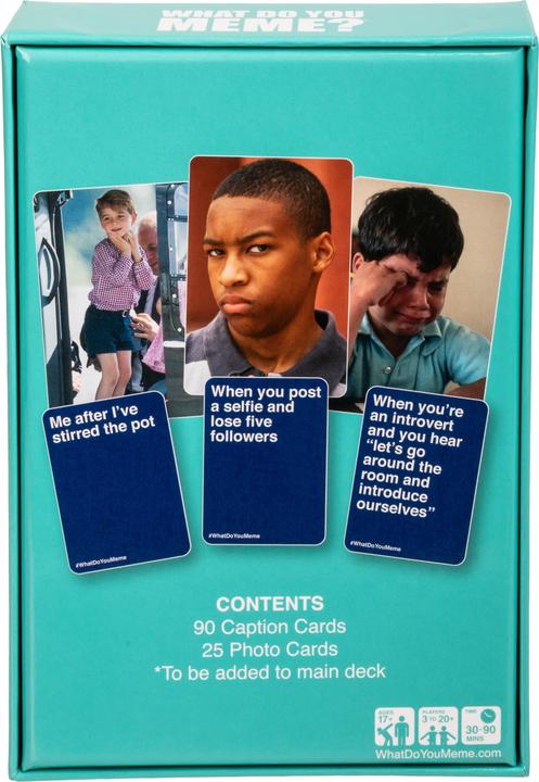 Actual product image Hutter What Do You Meme - Fresh Memes (English)