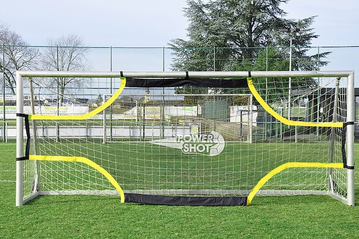 Actual product image Power Shot Powershot® goal wall tarpaulin weighted