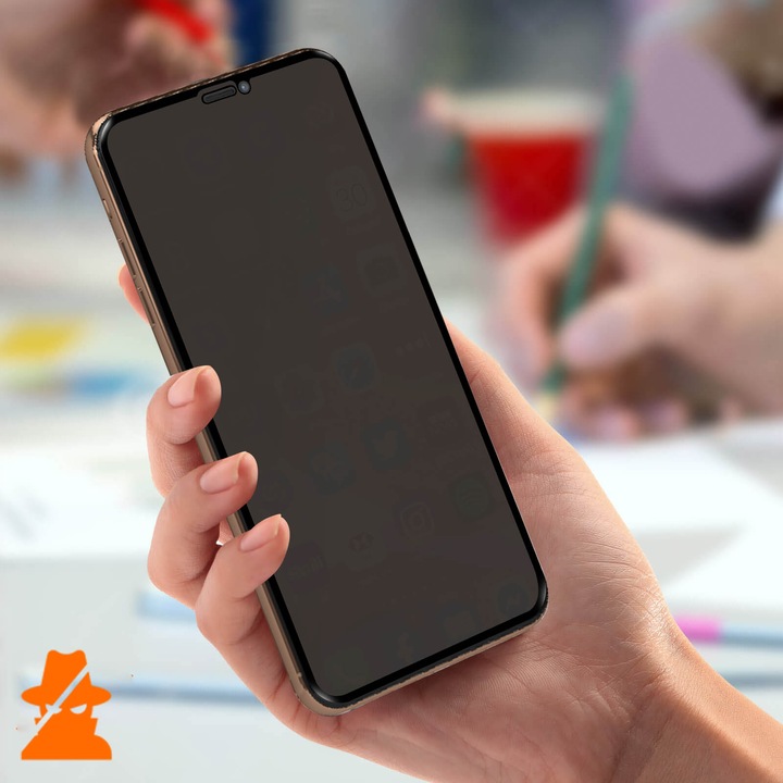 Produktbild Avizar Privacy Bilschirmschutz aus Glas (1 Stück, Apple iPhone 11 Pro)