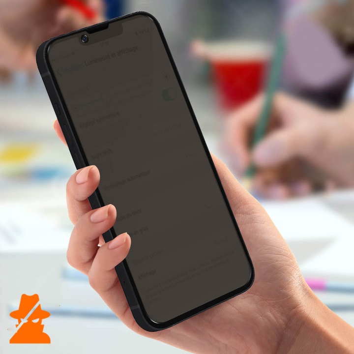 Produktbild Avizar Privacy Bilschirmschutz aus Glas (1 Stück, Apple iPhone 14 Plus)