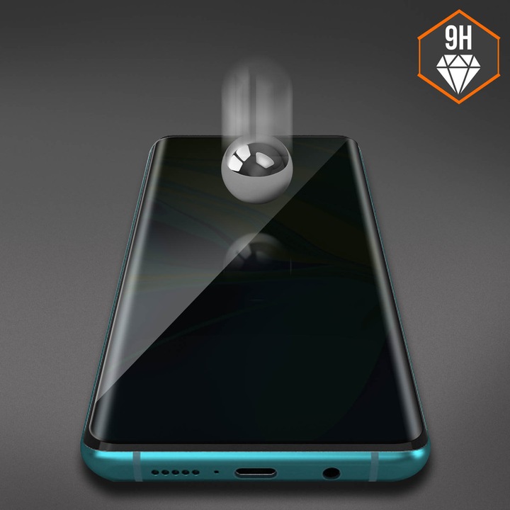 Produktbild Avizar Privacy Bilschirmschutz aus Glas (2 Stück, Xiaomi Mi Note 10 Lite)