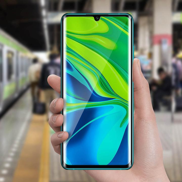 Actual product image Avizar Privacy glass screen protector (1 pcs., Mi Note 10 Lite)