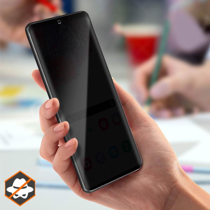 Produktbild Avizar Privacy Bilschirmschutz aus Glas (1 Stk., Samsung Galaxy S20+)
