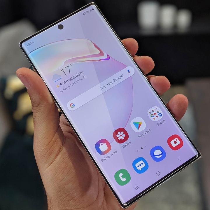 Produktbild Avizar Glas mit Flüssigkleber und UV-Licht (1 Stück, Samsung Galaxy Note 10 Plus)