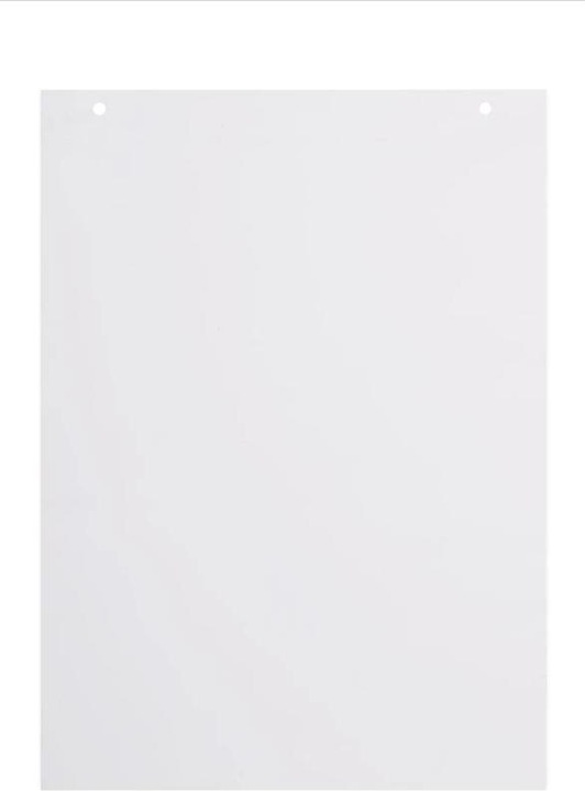 Produktbild Bi-Office Flipchart Blanko, 5 Blöcke à 40 Blätter