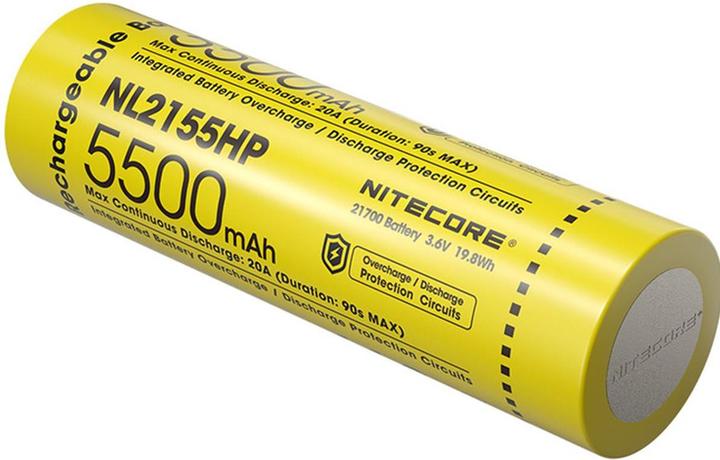 Produktbild Nitecore NL2155HP 5500mAh 21700 High Performance Rechargeable Li ion Battery (21700, 5500 mAh)