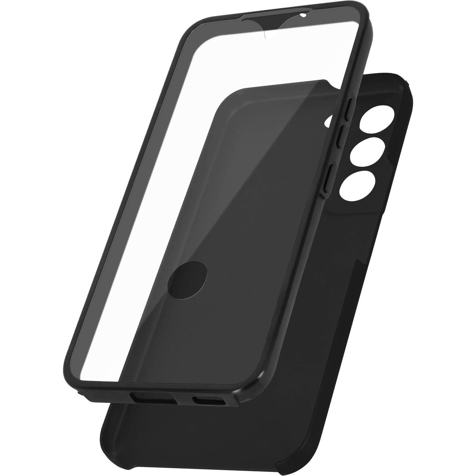 Avizar Vorder- Rückseite Schutzhülle, Full Cover Series (Samsung Galaxy S22), Smartphone Hülle, Schwarz