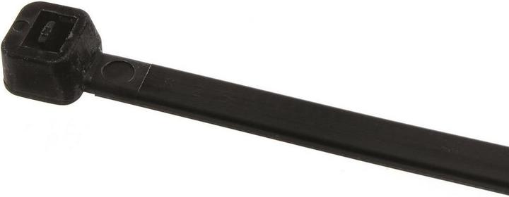 Actual product image RS PRO Cable Tie 385x4.8 Black UV resistant (Plastic cable ties, 385 mm, 100 pcs.)