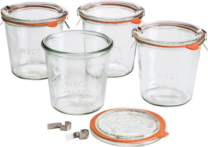 Actual product image Weck lintel shape (4 pcs., 0.50 l)