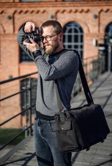 Actual product image Humanas Air Cushion R3 for bag strap - size L (Additional padding)