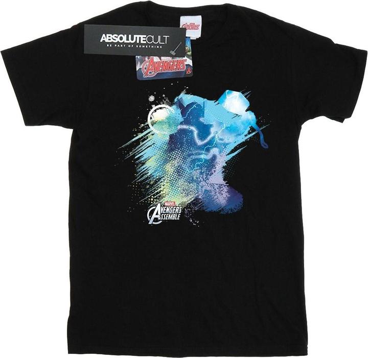 Actual product image Mens Thor Art Burst T-Shirt (3XL)