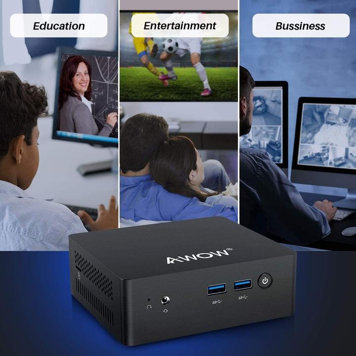 Produktbild Awow Mini PC AL34 (Celeron J3455, 8+128GB)