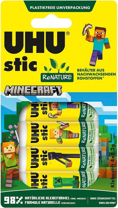 Actual product image UHU Minecraft