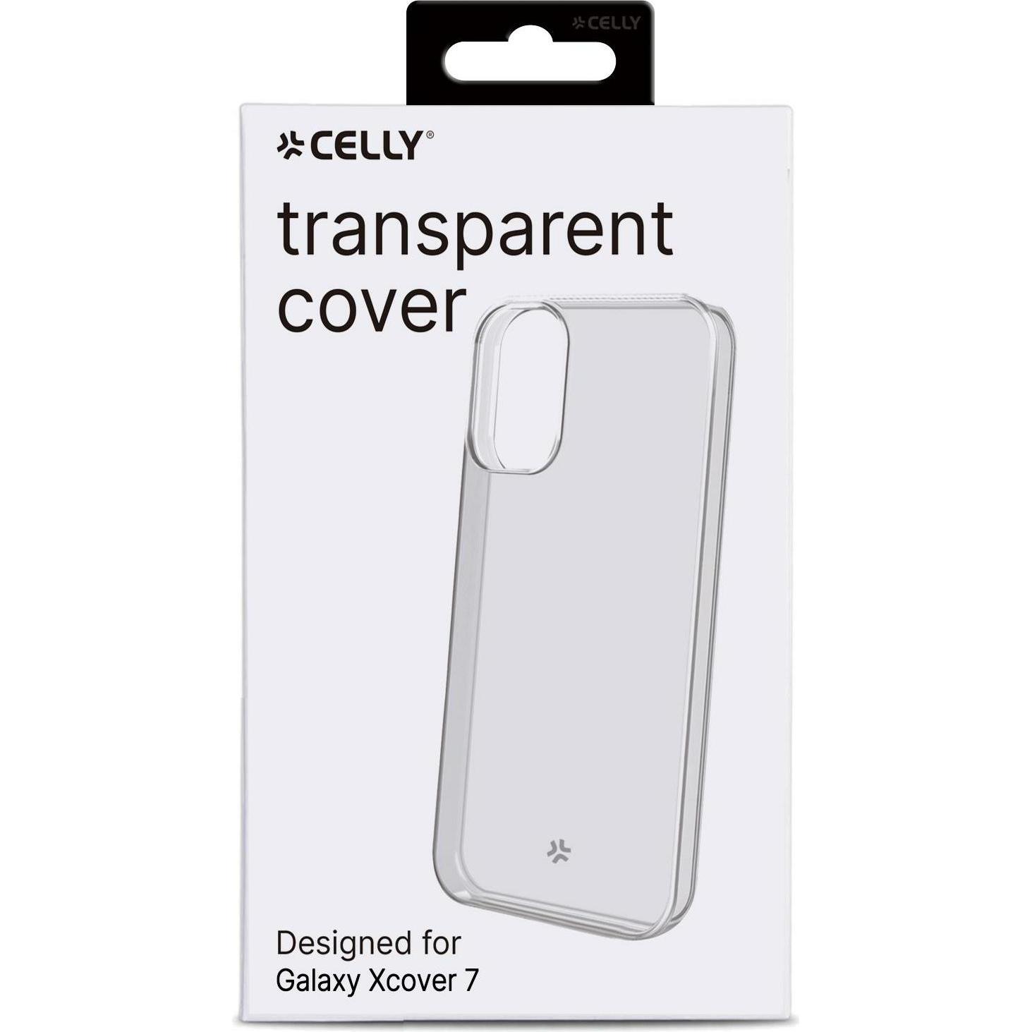 Thumbnail - Celly Tpu Abdeckung für Samsung Galaxy XCover (Samsung Galaxy Xcover 7), Smartphone Hülle, Transparent