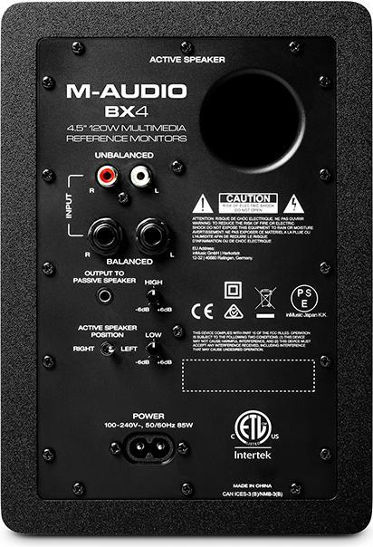 Image du produit M-Audio BX4 (Actif, Couples, 1x 120 W)