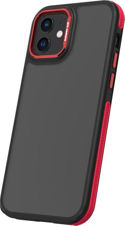 Productafbeelding OEM Crystal Black hoesje voor iPhone 12 / 12 Pro 6,1" rood (Apple iPhone 12)