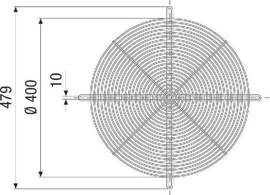 Actual product image Maico Protective grille