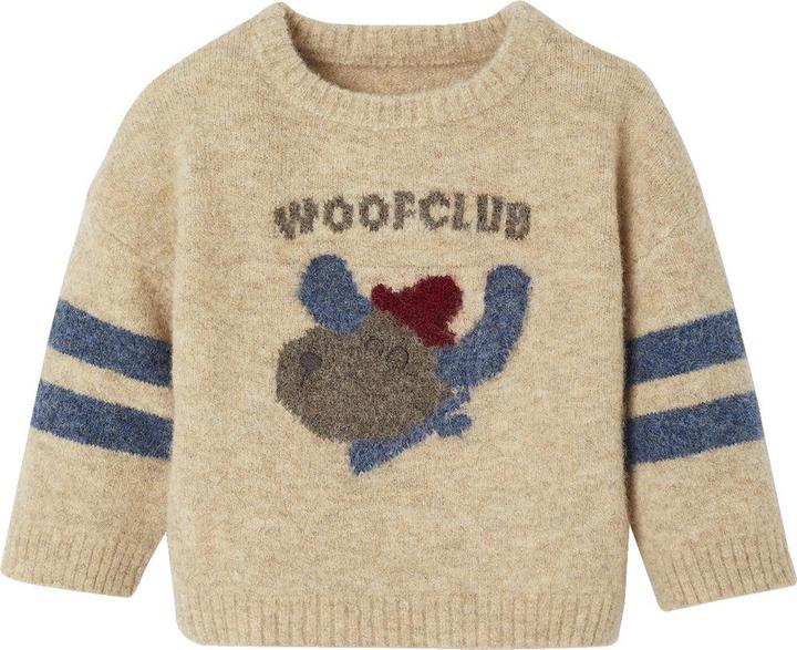 Produktbild Vertbaudet Baby Pullover WOOFCLUB, Woll-Mix (98)