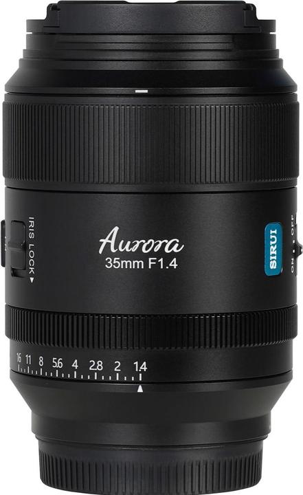 Image du produit Sirui AURORA Series 35mm F1.4 Full-Frame Autofocus Lens (X-Mount) (Fujifilm X, Plein format)