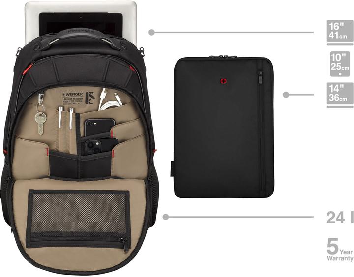 Actual product image Wenger Carbon Pro Compact (24 l)