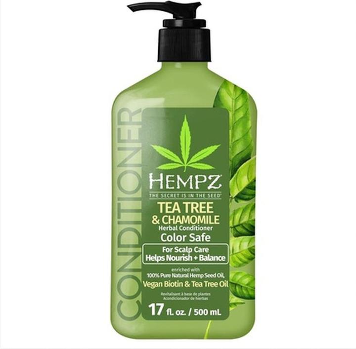 Actual product image Hempz Biotin Hair Conditioner Tea Tree & Chamomile for Scalp Care