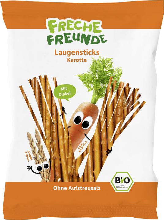 Actual product image Freche Freunde Lye sticks carrot (75 g)
