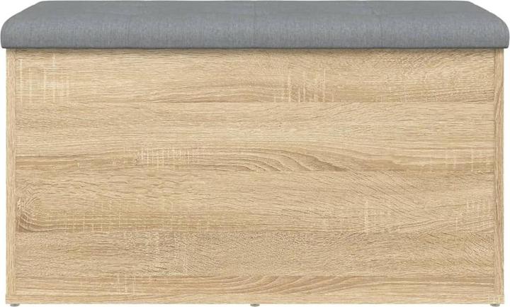 Immagine prodotto VidaXL Panca con vano portaoggetti in rovere Sonoma 82x42x45 cm (82 cm)