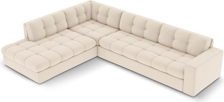Actual product image CXL by Christian Lacroix Left Corner Sofa, "Yohan", 5 Seats, 236x199x72 Made in Europe (Corner sofa)