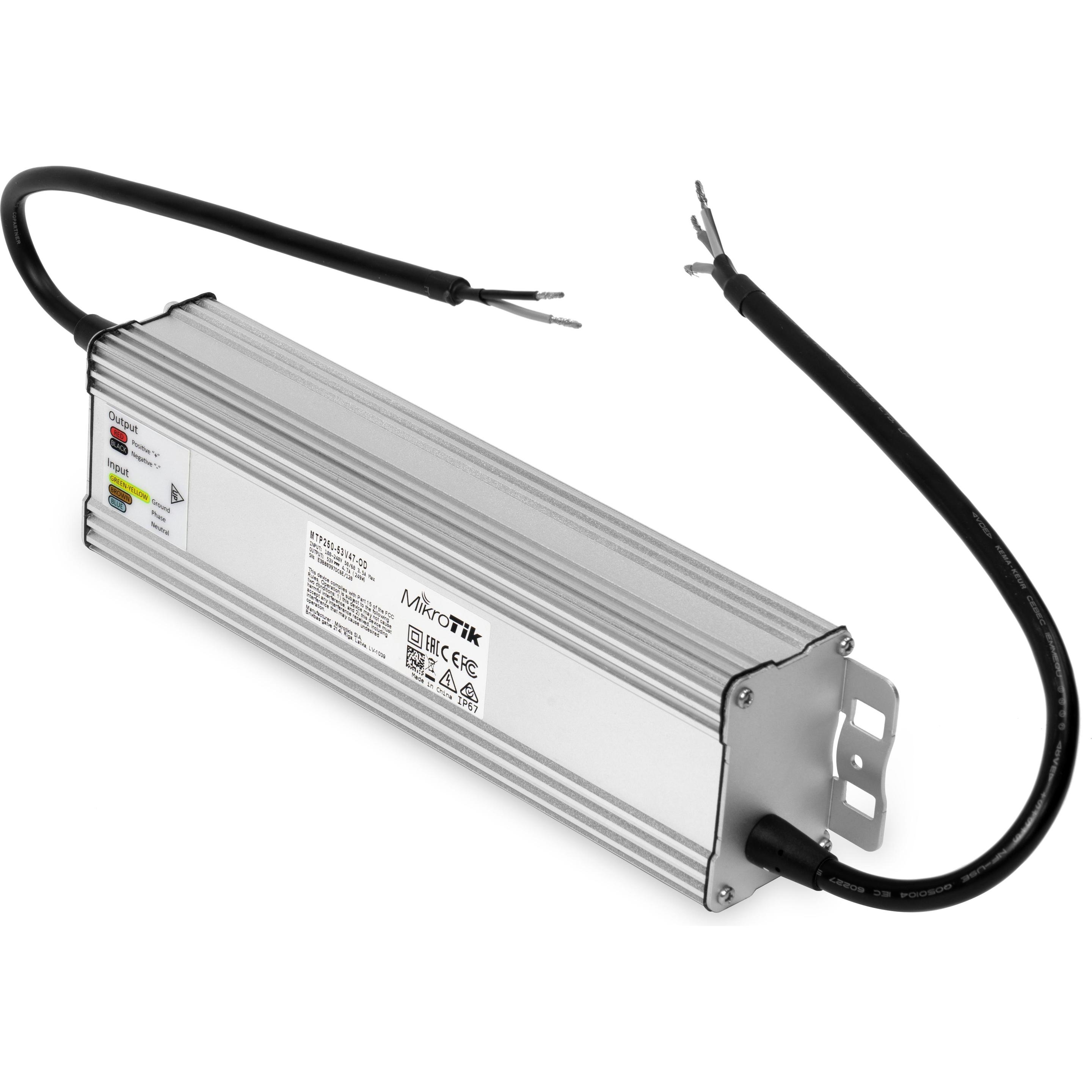 MikroTik Outdoor AC/DC power supply, Router, Silber