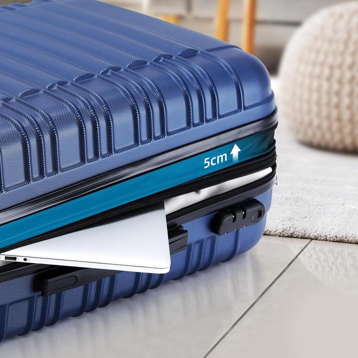 Actual product image Beibye Erweiterbarer Hartschalenkoffer (45 l)