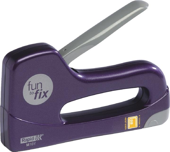 Productafbeelding Rapid Nietjespistool Fun to Fix M10Y paars