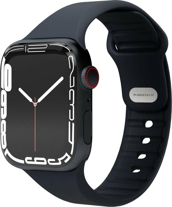 Produktbild Vonmählen Classic 2 Silikonarmband für Apple Watch 38 40 41 mm dunkelblau (Silikon)
