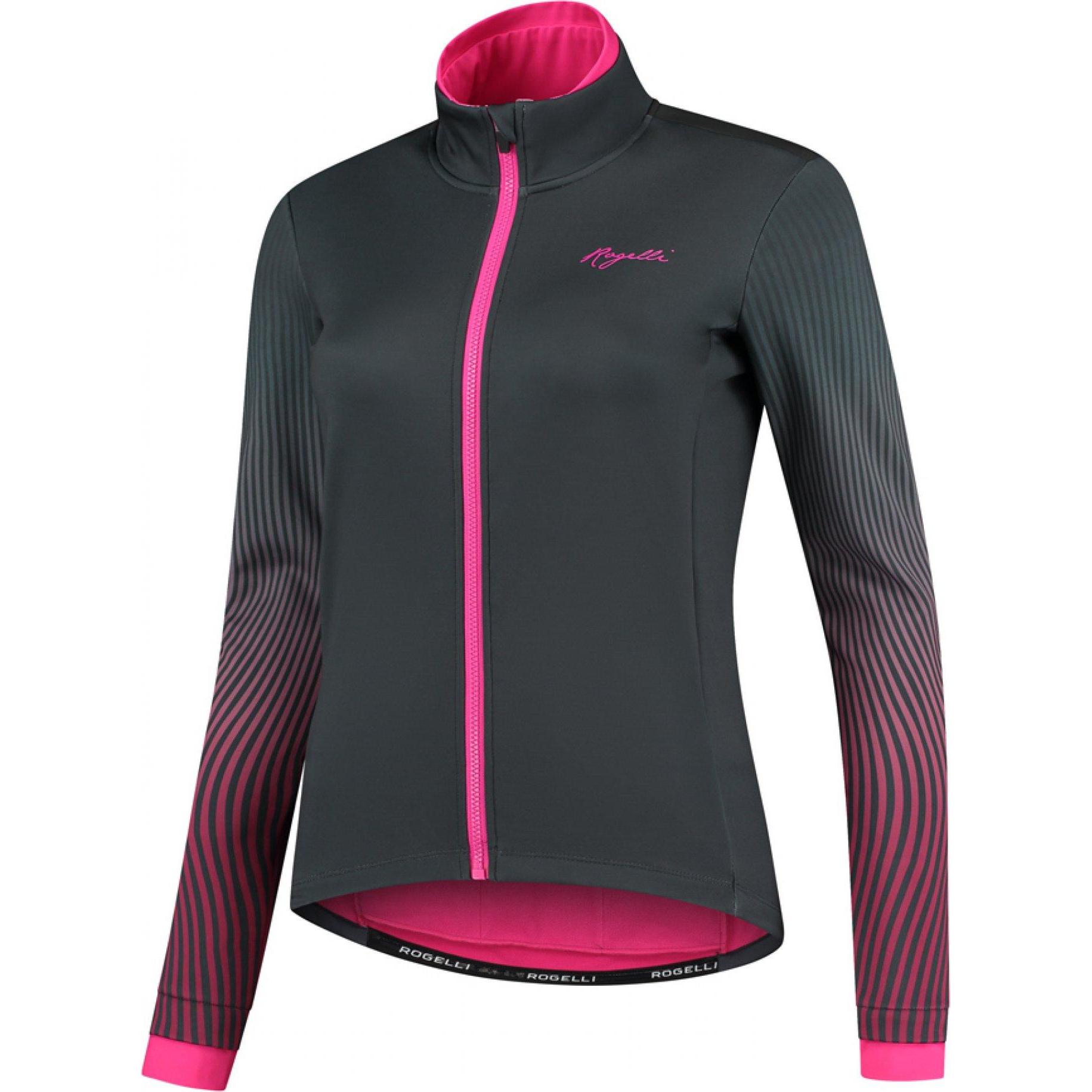 MGA, Donne, Giacca da ciclismo, Giacca invernale Vivid Szaro-Róż S Rog351080.S (S), Rosa, Grigio, S