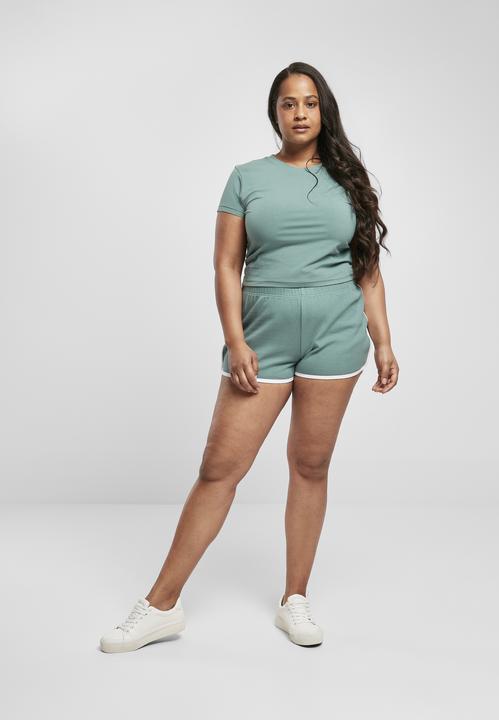 Produktbild Urban Classics Ladies Organic Interlock Retro Hotpants (4XL)