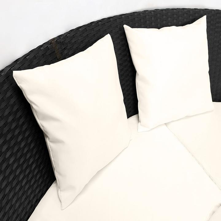 Produktbild Casaria Poly Rattan Sonneninsel