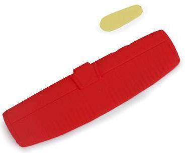 Produktbild E-Flite BLADE CX Heckstabilisator rot CX2