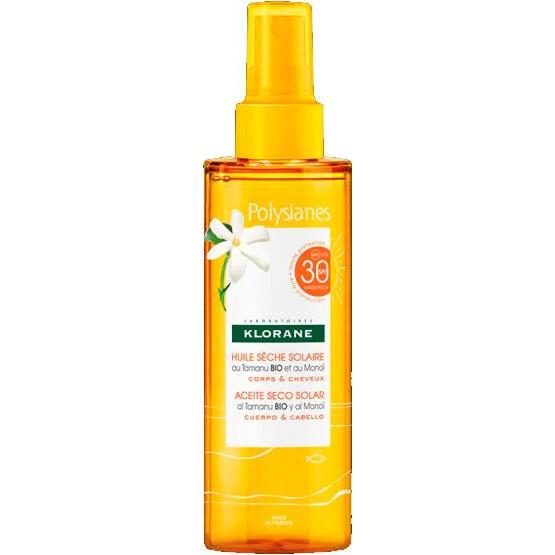 Thumbnail - Klorane, Sonnencreme, Tamanu Und Monoi Sonnenschutzöl 100ml (Sonnenöl, 100 ml)