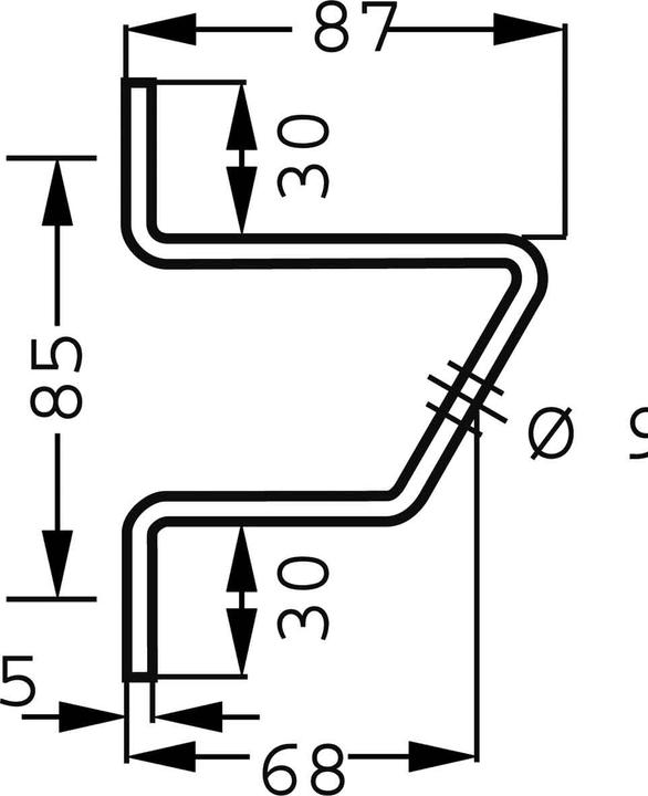 Actual product image Josef Wallraff Wall mounting