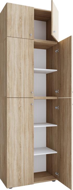 Produktbild VCM Büroschrank Aktenschrank Lona 5-fach Aufsatz (70 x 39 x 223 cm)