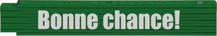 Actual product image Rieffel Coloured wooden spraying metre link metre