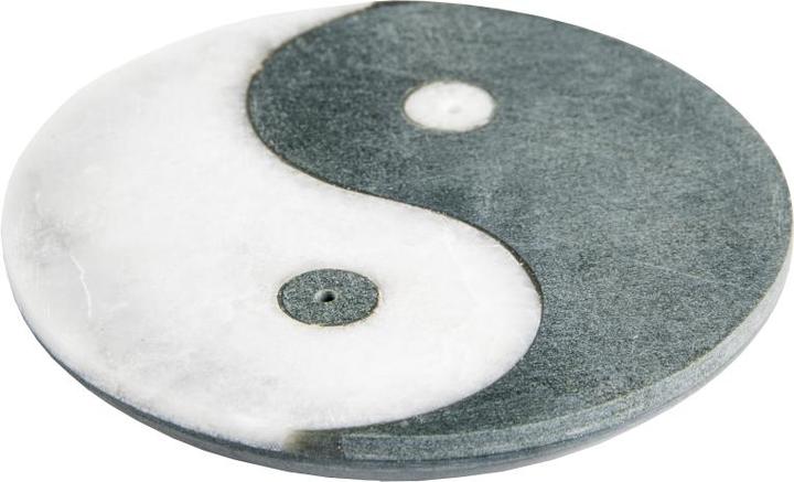 Produktbild Ying-Yang Räucherstäbchenhalter Marmor