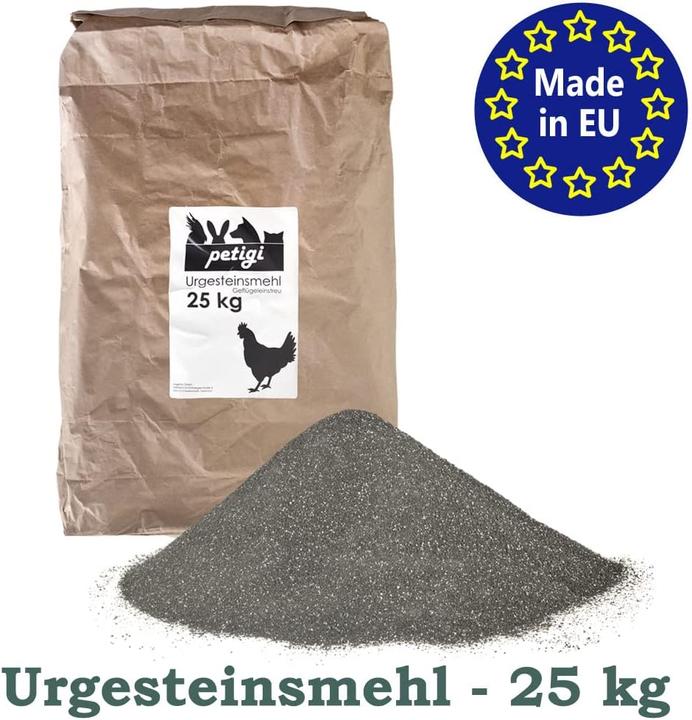 Produktbild Petigi Geflügeleinstreu aus Urgesteinsmehl (25 kg) (25 kg, Vogelsand)