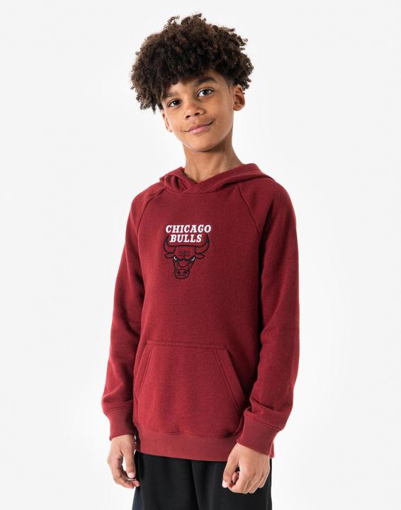 Actual product image Tarmak Kinder Basketball Hoodie Chicago Bulls - Hoodie 900 NBA rot (134)