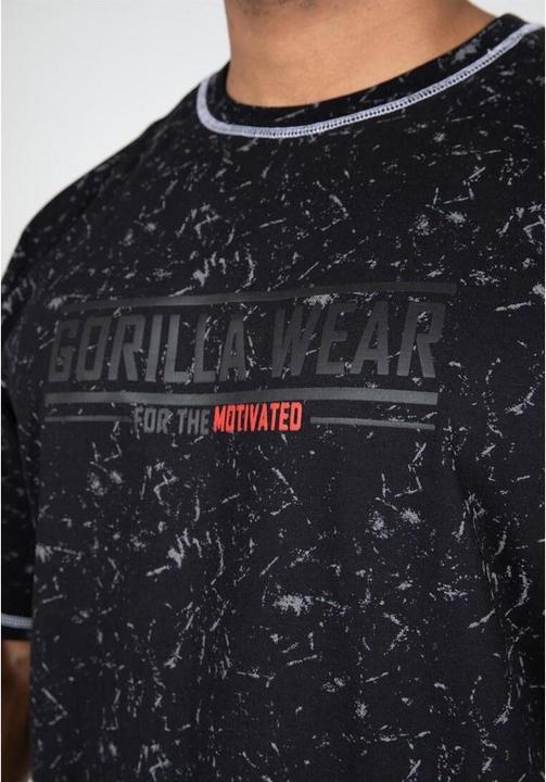 Immagine prodotto Gorilla Wear Maglietta Saginaw oversize - Nero Fuso (M)