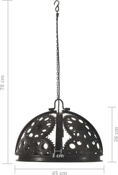 Produktbild vidaXL Deckenleuchte (E27)