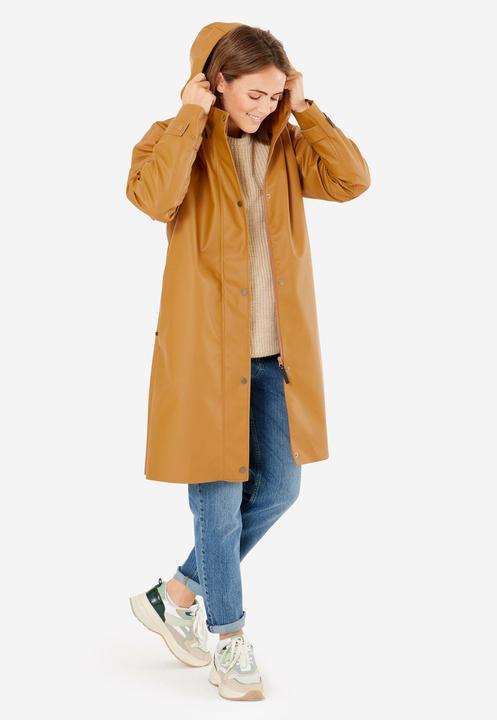 Image du produit Btwin Parka vélo City 540 imperméable unisexe jaune (XL)