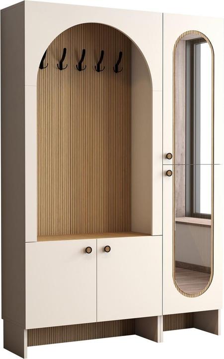 Hanah Home Palermo Mirror V1 Hall Stand