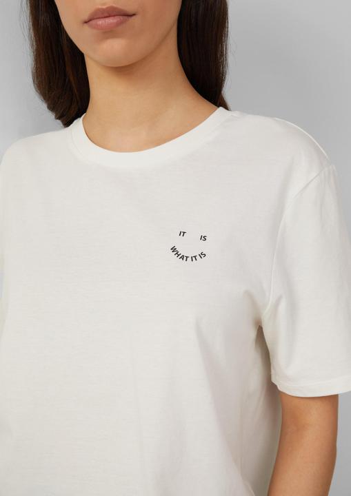 Produktbild S.Oliver T-Shirt Unisex T-Shirt mit Rückenprint (XS)