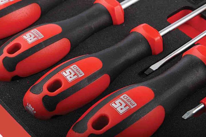 Actual product image RS PRO 39pc Slotted/PZ Screwdriver and Bit Set (Port, Pozidriv cross recess (PZ))